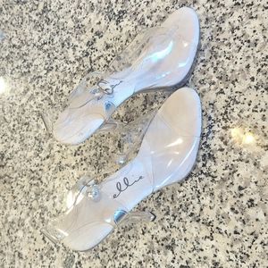 Clear acrylic Ellie competition/dancing sexy heels
